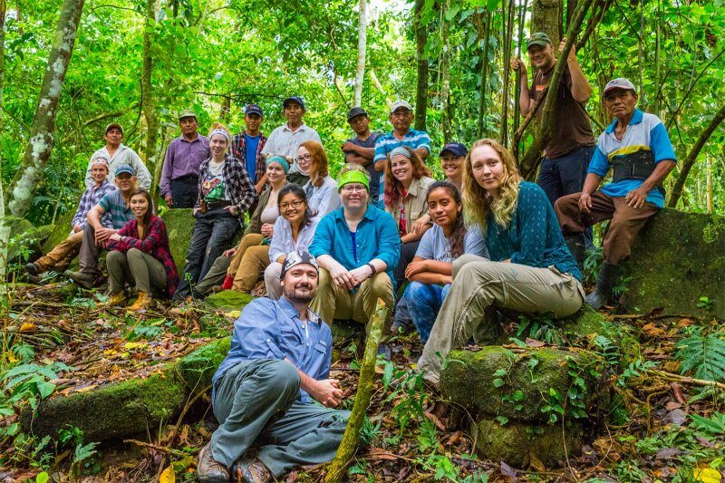 Group photo of the SCRAP field school group in 2018.