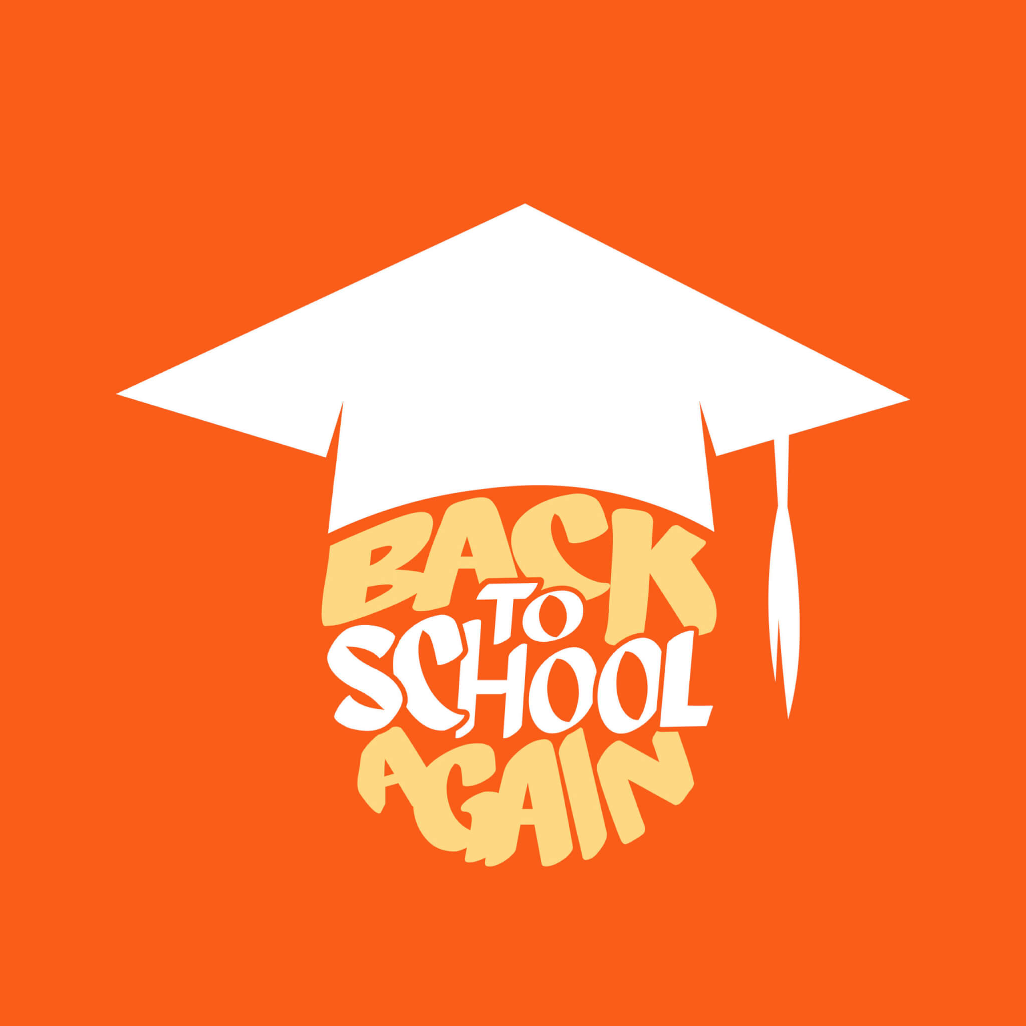 Back To School Again podcast logo